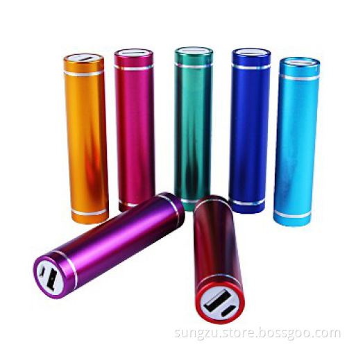 mini mobile lipstick power bank for iphone 5S